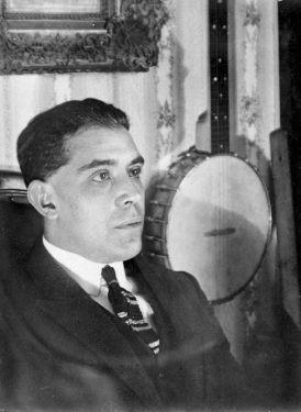 Juan Gris en 1922 Photographie Man Ray
