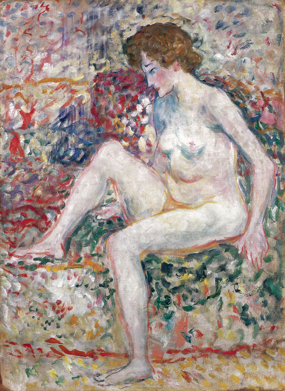 Femme nue. 1897, huile sur toile, 130x97.5 cm.