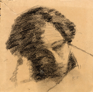 Paul Valéry

Portrait de Colette

Fusain sur papier