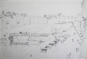 Albert Marquet

Quai à Sète, 1924

Dessin à la plume sur papier